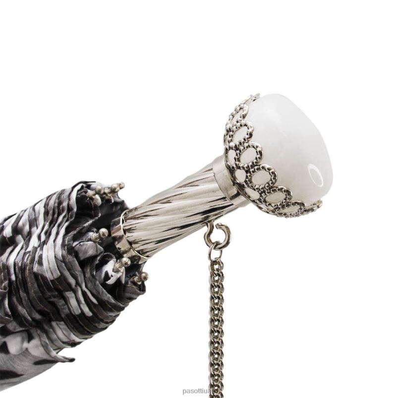 مظلة | 257 5a003-34 a29 - مظلة قابلة للطي بطباعة لؤلؤ PASOTTI Z446V625